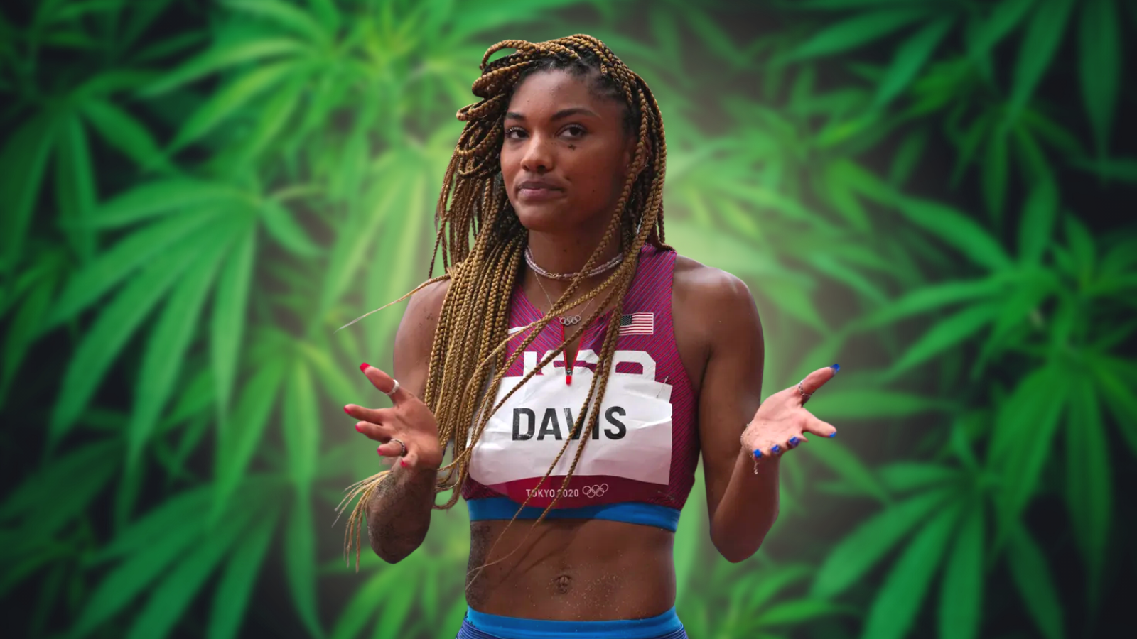 Tara Davis-Woodhall Suspension Prompts Discussion Of Cannabis Use In Athletics